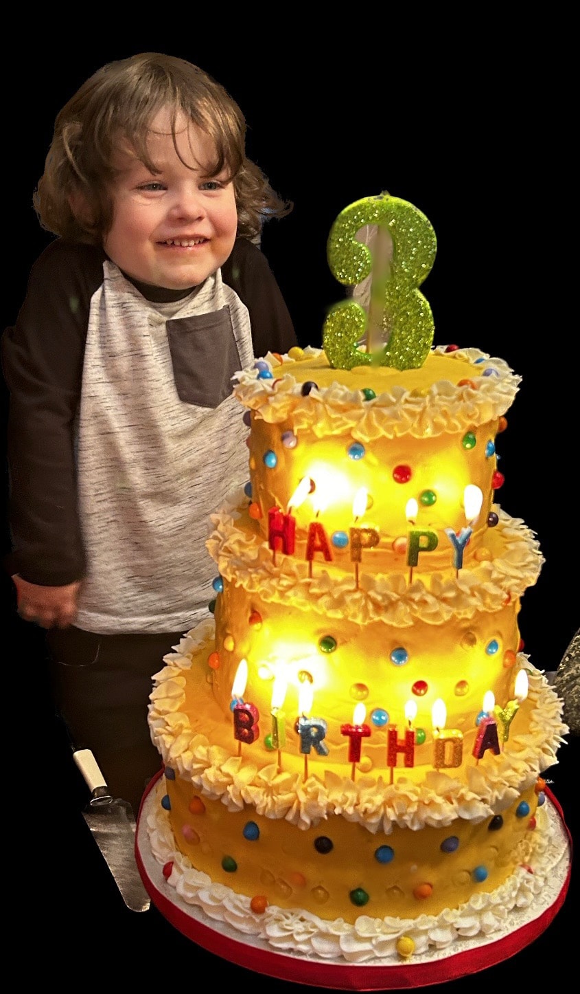 Custom decorated bakery creation