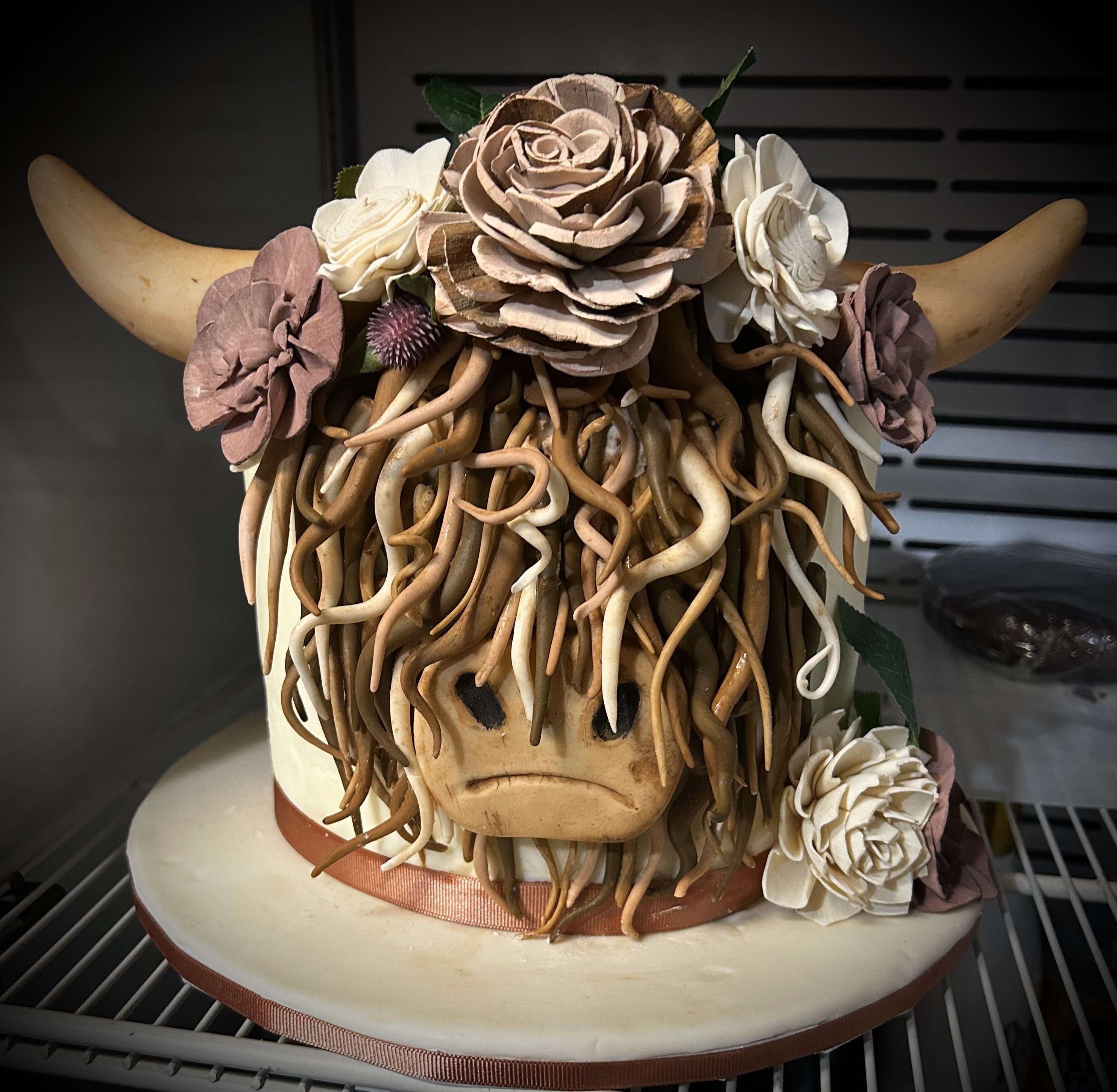 Custom decorated bakery creation