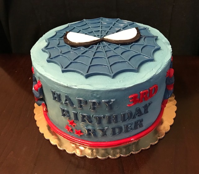 Custom decorated bakery creation