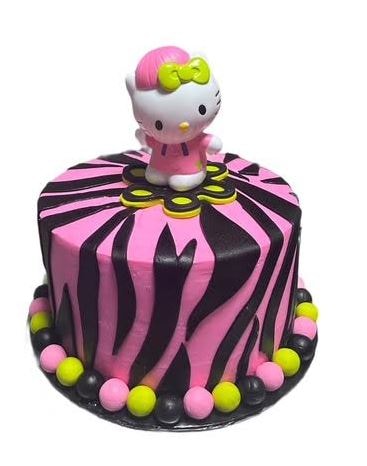Hello Kitty decorated cake