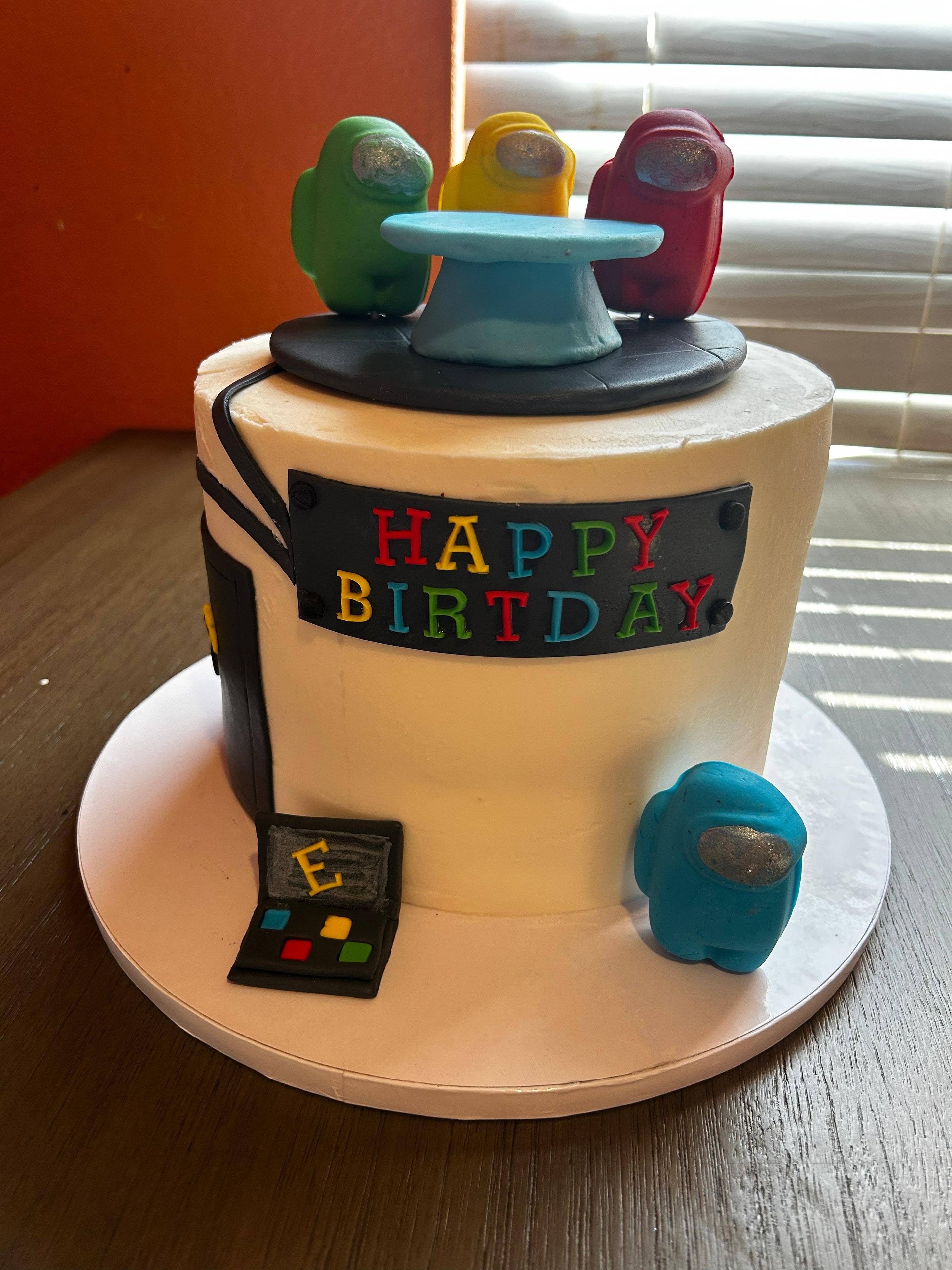 Sesame Street themed birthday cake