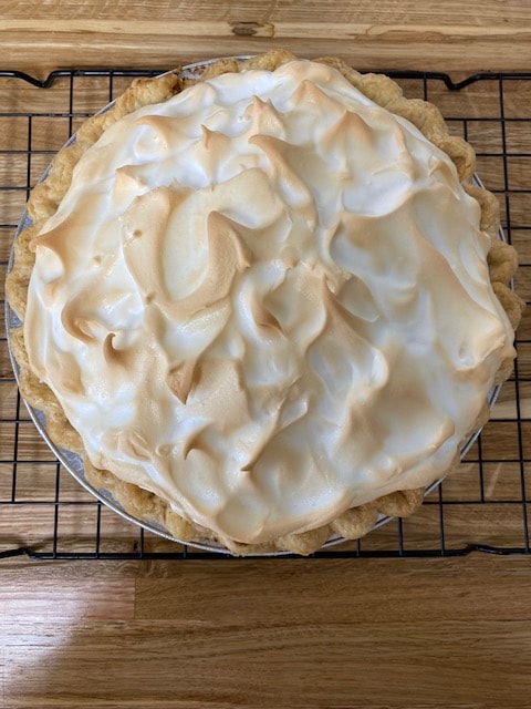 Homemade pie